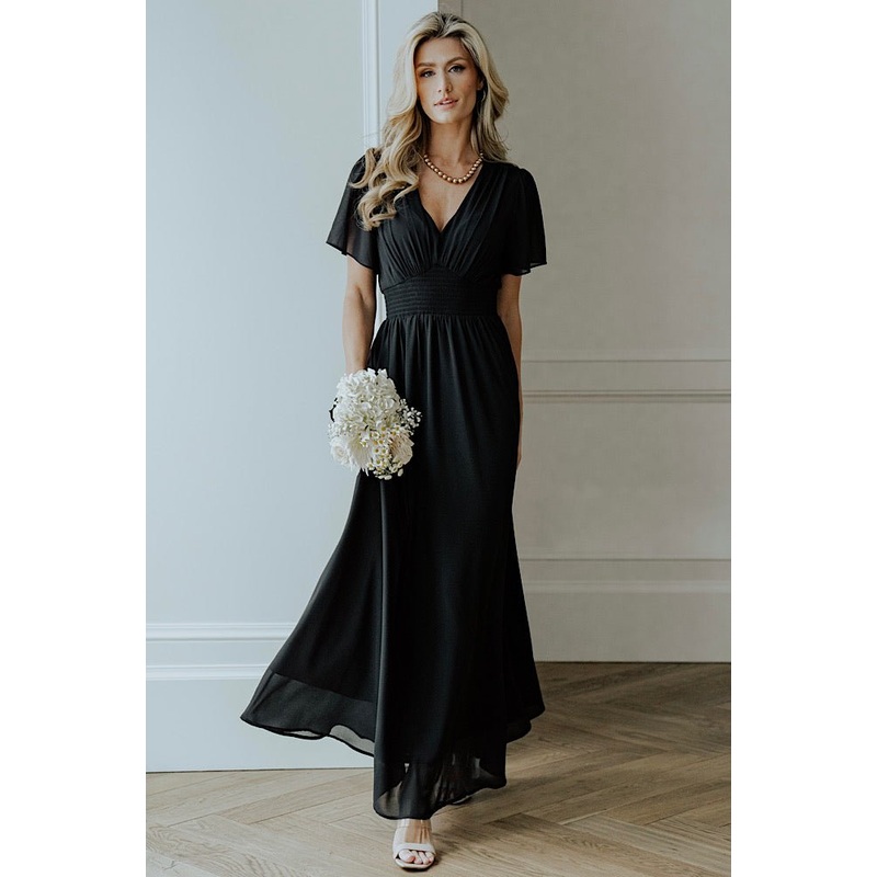 Birdie Maxi Dress | Black|XS|S|M|L|XL|1XL|2XL|3XL