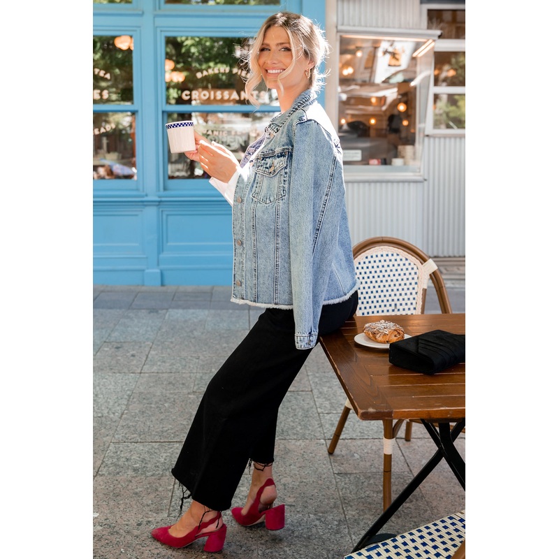 Devon Denim Jacket | Light Wash