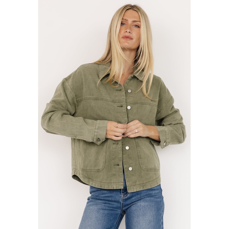 Finn Lightweight Jacket | Olive