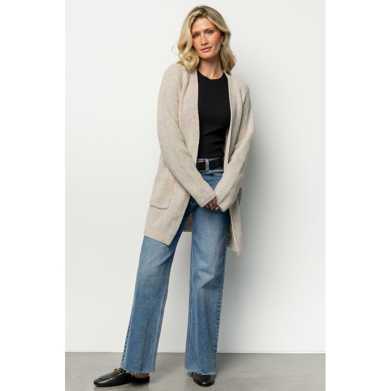 Frankel Pocket Cardigan | Natural